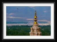 India, Ladakh, Leh, Gonpa Soma Jokhang spire, Fine Art Print