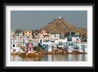 Pushkar shore, Pushkar, India Fine Art Print