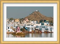 Pushkar shore, Pushkar, India Fine Art Print