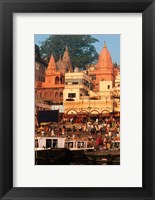 The Ganges River in Varanasi, India Fine Art Print