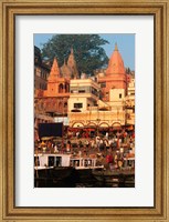 The Ganges River in Varanasi, India Fine Art Print