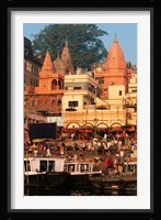 The Ganges River in Varanasi, India Fine Art Print