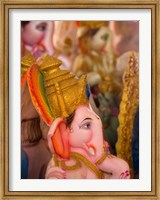 Ganesha statue for the Ganesha Chaturthi festival, Bangalore, India Fine Art Print