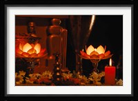 Hindu Prayer Altar, India Fine Art Print