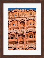 Wind Palace in Downtown Center of the Pink City, Jaipur, Rajasthan, India Fine Art Print