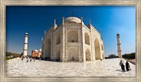 The main platform just outside the Taj Mahal, Agra, Inda Fine Art Print