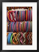 Bracelets, Pushkar, Rajasthan, India. Fine Art Print
