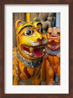 Colorful handicrafts, Pushkar, India. Fine Art Print