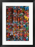 Colorful souvenirs, Pushkar, Rajasthan, India. Fine Art Print