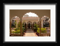 Hotel Kiran Villa Palace, Bharatpur, Rajasthan, India. Fine Art Print