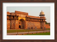 Jahangiri Mahal, Agra Fort, Agra, Uttar Pradesh, India. Fine Art Print