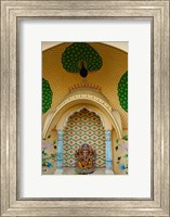 Small shrine to Ganesh, Jaipur, Rajasthan, India. Fine Art Print