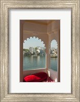 View from a restaurant, Udaipur, Rajasthan, India Fine Art Print