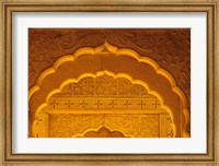 Carved Sandstone Arches, Jaisalmer, Rajasthan, India Fine Art Print