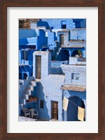 Traditional blue painted house, Jodphur, Rajasthan, India Fine Art Print