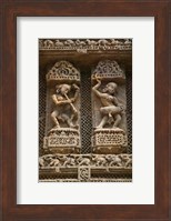 Details of Bas Relief of Orissa Dancers at Sun Temple, Konark, Orissa, India Fine Art Print