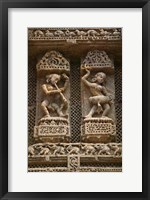 Details of Bas Relief of Orissa Dancers at Sun Temple, Konark, Orissa, India Fine Art Print