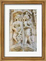 Ranakpur Jain Temple with Carving Between Ghanerao and Udaipur, Rajasthan, India Fine Art Print