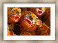 Tiger Toys, Puri, Orissa, India Fine Art Print