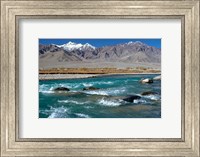 India, Ladakh, Indus River, Himalaya range Fine Art Print