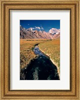 India, Ladakh, Pensila, Mountain stream Fine Art Print