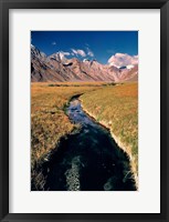 India, Ladakh, Pensila, Mountain stream Fine Art Print