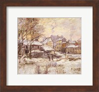 Snow Effect with Setting Sun, 1875 Fine Art Print