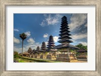Scenic of Pura Taman Ayun temple, Mengwi, Bali, Indonesia Fine Art Print