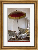 Sedan Chair of the Maharajah, Rajasthan, India Fine Art Print