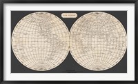 Map of the World, 1812 Fine Art Print