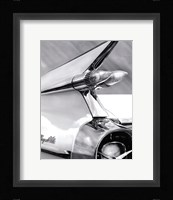White Cadillac Framed Print