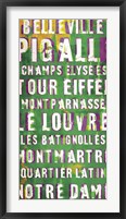 Explore Paris I Framed Print