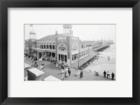 Atlantic City Steel Pier, 1910s Framed Print