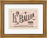 Le Ballon, ca. 1883 Fine Art Print
