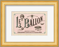 Le Ballon, ca. 1883 Fine Art Print