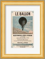 Le Ballon, Paris Fine Art Print