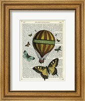 Butterflies & Balloon Fine Art Print