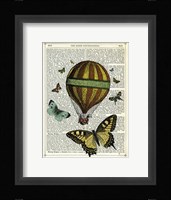 Butterflies & Balloon Fine Art Print