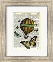 Butterflies & Balloon Fine Art Print