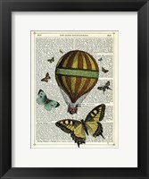 Butterflies & Balloon Fine Art Print