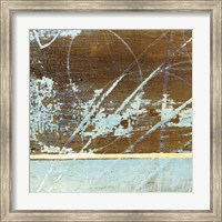 Barn Blue Square I Fine Art Print