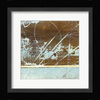 Barn Blue Square I Fine Art Print