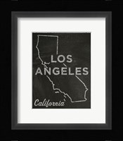 Los Angeles, California Framed Print