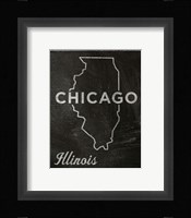 Chicago, Illinois Framed Print
