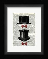 Top Hat & Bow Ties Fine Art Print
