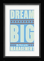 Dream Big (blue) Fine Art Print