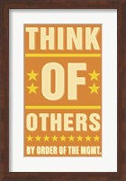 Think of Others Fine Art Print