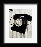 Black Phone Fine Art Print