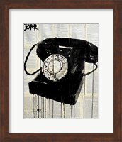 Black Phone Fine Art Print