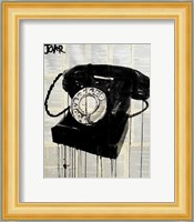 Black Phone Fine Art Print